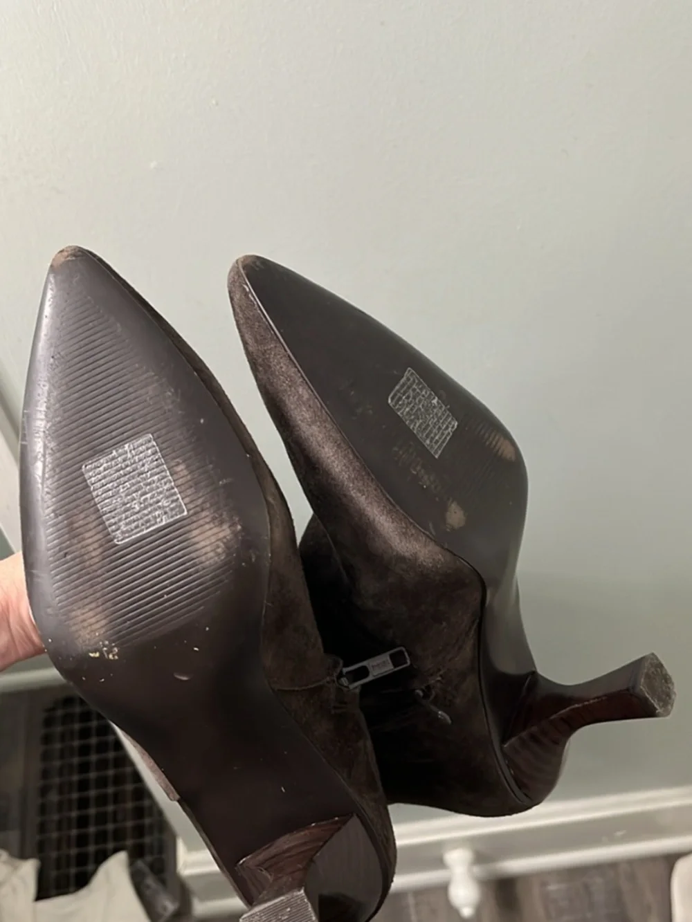 Madewell Suede Boots Size 8